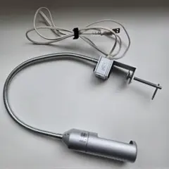 美品⭕無印良品 LEDクリップライト中古２個セット MUJI 無印良品 LEDアルミアームライト ベース付き /LEDクリップライト