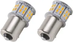 S25 12V-24V車用 シングル球 LED バックランプ 3014SMDのサムネイル
