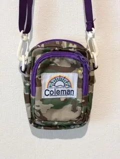 Coleman コールマン ミニショルダーバッグ ポーチ 迷彩柄