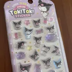 韓国限定　Toki!Tok! ステッカー 3Dデザイン　クロミ
