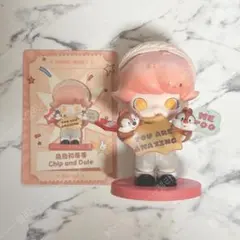【POPMART DIMOO Disney チップ デール フィギュア】