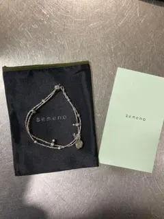 ☆楽一番公式アカウント01☆ semeno ピアス&ブレスレット ☆楽一番公式アカウント01様専用☆ semeno ピアス&ブレスレット