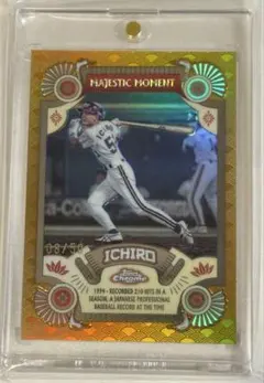 50枚限定 topps chrome npb 2024 イチロー インサート