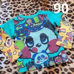 ラブレボリューション　パンダ柄 Tシャツ Size90㎝　ロンT　長袖のサムネイル