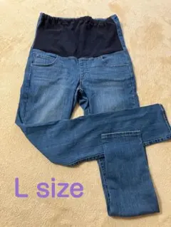 UNIQLO マタニティデニムパンツ Lサイズ