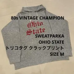 80s CHAMPION SWEATPARKA OHIO STATE M