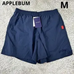 【新品未使用】APPLEBUM アップルバム ショートパンツ M ネイビーのサムネイル