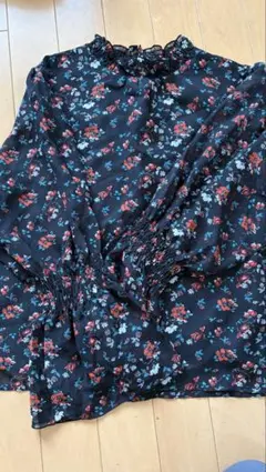 ポリエステルブラウス長袖