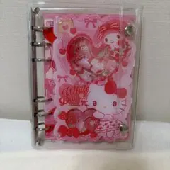 キティちゃんピンクハートシャカシャカシール帳c9サイズ