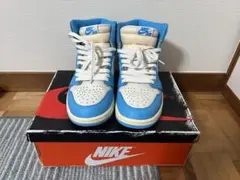ナイキ エアジョーダン1 レトロ ハイ OG UNC リイマジンド 25.5cm