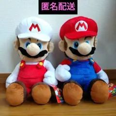 スーパーマリオ　特大サイズぬいぐるみ　２体セット