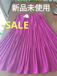 美品 プリーツスカート 4L ピンクタグ付き新品 速乾 大きいサイズ