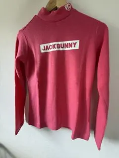 JACK BUNNY ピンク タートルネック セーター