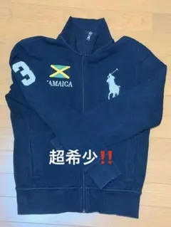 希少 ポロ ラルフローレン ビッグポニートラックジャケットL イタリア