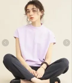 【別注】＜Champion（チャンピオン）＞リバースウィーブハイネックカットソー