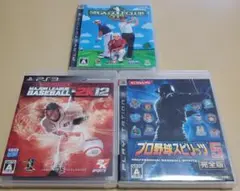 プロ野球スピリッツ+Baseball 2K12 +SEGA GOLFCLUB