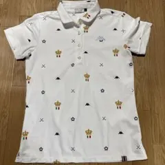 Kappa ゴルフウェア ポロシャツ ホワイト Lサイズのサムネイル