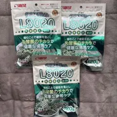 ごん太の歯磨き専用ガム L8020 120g ３袋　国産品