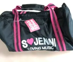 Sister JENNI ボストンバッグ ブラック ピンクのサムネイル