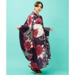 人気　カヤ　絢爛UV羽織　彼岸花　赤　長羽織　UVカット　洗える着物　和風　和柄 人気 カヤ 絢爛UV羽織 彼岸花 赤 長羽織 UVカット 洗える着物 和風 和