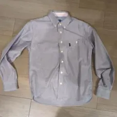 Columbia ボタンダウン長袖シャツ グレー