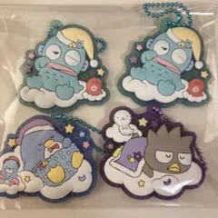 ラバーマスコット はぴだんぶい ハンギョドン タキシードサム バッドばつ丸