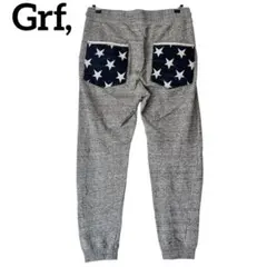 Grf, 星柄 ジョガーパンツ【L】スウェット イージーパンツ アメカジ y2k