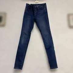 GU スキニージーンズ　Blue