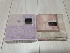 【新品】LANVIN COLLECTION  タオルハンカチ＆ハンカチセット