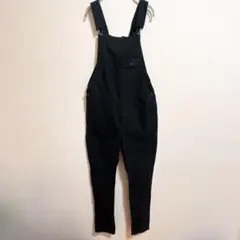 ASOS【M.L相当】ブラック オーバーオール サロペット W30のサムネイル
