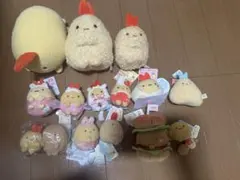 すみっコぐらし てのりぬいぐるみ えびふらいのしっぽ とんかつ まとめ売り