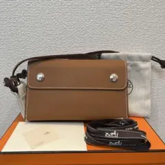 【新品未使用】HERMES エルメスナップトゥーゴー エタン　一番人気 HERMES - 【新品未使用】HERMES エルメスナップトゥーゴー エタン 一番