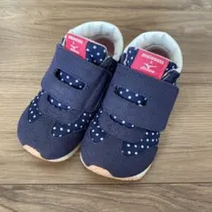 ミキハウス　キッズスニーカー　水玉　15㎝
