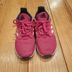 adidas キッズ スニーカー ピンク 20.5cm