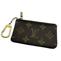 美品　ルイヴィトン　モノグラム　ポシェットクレ　コインケース　ゴールド金具