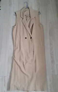 INGNI ノースリーブ ジレ ロング丈