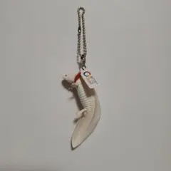 タグ付き　ウーパールーパー　キーホルダー