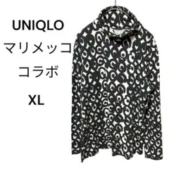 UNIQLO×マリメッコ ヒートテックタートルネックTシャツ 総柄 XLのサムネイル