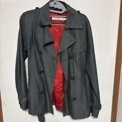 Tommy Hilfiger ブラック トレンチコート