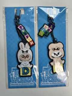 SKZOO TOYWORLD ジニレット 刺繍キーホルダー ヒョンジン - メルカリ