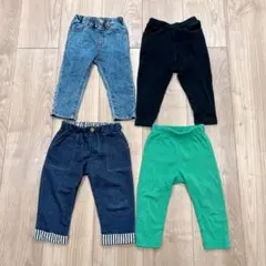 ベビー服 4点セット パンツ デニム・レギンス