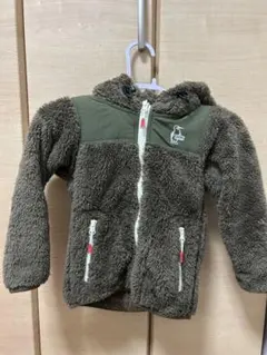 CHUMS キッズ フリースジャケット ブラウン