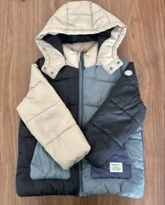 BEAMS:mini フード付き中綿コート 120cm