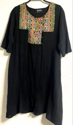 ミラーワーク　Aラインワンピース　マライカ