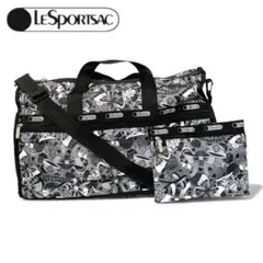 ✨極美品✨LeSportsac 2way ボストンバッグ 大容量 鍵付き