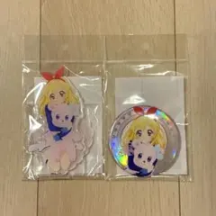 アイカツ 星宮いちごwithエンジェリーベア アクリルスタンド・缶バッジ
