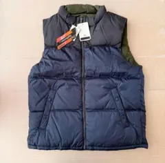 NANO universe ナノユニバースリバーシブル中綿ベストL新品