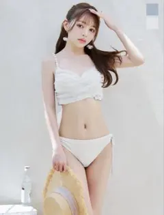 sugar パールストラップ ビキニ ホワイト 水着のサムネイル