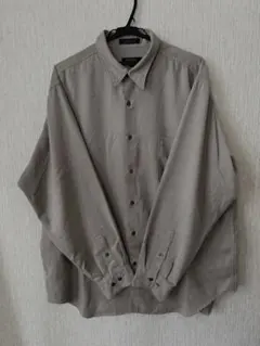 DKNY 長袖シャツ ベージュ 古着