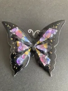 ブローチ　蝶 アンティーク調　ヴィンテージ